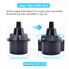 Car Phone Holder Mount 360° Rotatable Adjustable Universal For Most Vehicles US