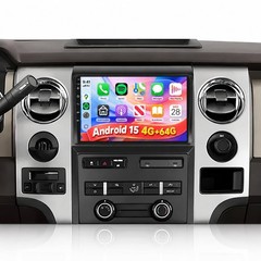 9″ Touch Wireless Carplay Android Auto Stereo for 2009-2012 Ford F150 SVT Raptor