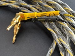 XLO/VDO ER-11 THX 40ft Pair Speaker Cables Gold Spade/Banana Terminated