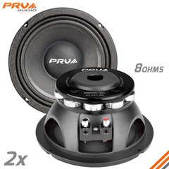 2x PRV Audio 6MR500-NDY Midrange Neodymium 6.5″ Speakers 8 Ohms 6 PRO Neo 1000W