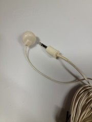 Vtg 1970’s Mono Single Ear Bud Earbud Listening Piece Earphone Transistor