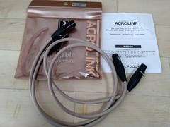 Acrolink 6N-A2110II XLR Balanced Audio Cable Pair Free Shipping