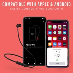 Beats Flex by Dr. Dre Wireless Headphones – Black – A2295 MYMC2LL/A