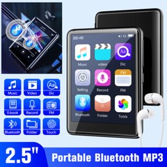 Support 128G MP3 Player Bluetooth HiFi Lossless Sound Music Recorder FM Radio US