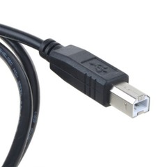 3.3 Feet USB 2.0 Type A Male to B Male Printer Cable Black