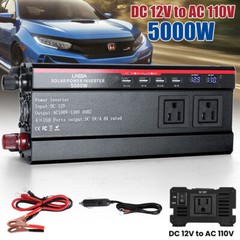 7000W 6000W 5000W 12V A 110V Convertidor Con USB Para Carro Inversor Corriente