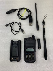 Baofeng UV-9G GMRS Radio, 5W, IP67 Waterproof, VHF/UHF Scanner