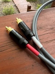 4 Ft. Audiophile Interconnect Cables Gold Neutrik Rean RCA Phono Connectors