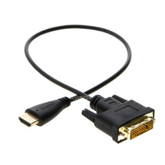 DVI-D to HDMI Video Cable 24+1 Pin Dual Link M/M 1.5F 3Ft 6Ft 10Ft 15Ft 25Ft (3F