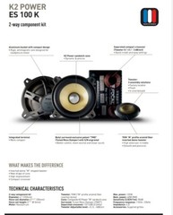 Focal K2 POWER ES100K, Aluminum Pods for Focal Midrange and Tweeters