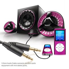 3.5mm Male to Male M/M Car Aux Auxiliary Cord Stereo Audio Cable for Phone MP3
