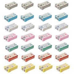 28 Pcs Mini Slotted Automotive MCASE Cartridge Fuse Kit 15A-60A 32V – Durable &