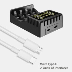 Intelligent Battery Charger 4Slot For AA&AAA NI-CD/MH Rechargeable Batteries Lot