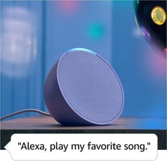 Amazon Echo Pop Smart Speaker 2023 Alexa Wifi Full Sound Compact size All Colors
