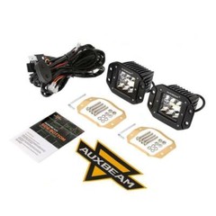 Auxbeam 5″inch 72W Flush Mount LED Work Light Bar Pods Strobe Offroad Fog Lights