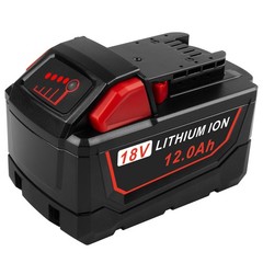 2P For Milwaukee for M18 Lithium Ion 12.0Ah Extended Capacity Battery 48-11-1860
