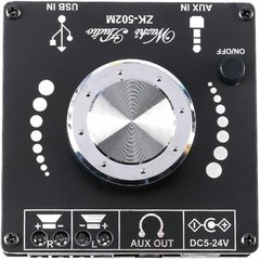 Compact Dual Channel 50W Bluetooth 5.0 Amplifier – Mini AMP for Versatile Audio