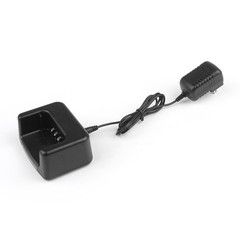 1Set Desktop Battery Charger Fit For TYT MD-380 Two Way Radio Plug NEW