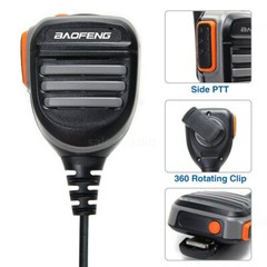 Waterproof Speaker Microphone For BaoFeng UV-9R PLUS BF-A58 GT-3WP Walkie Talkie