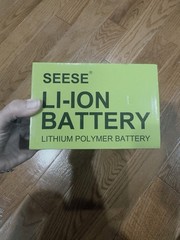 Seese Li-Ion Battery Lithium Polymer Battery 18.5v 3000mAh 55.5 Wh Full Load 21v