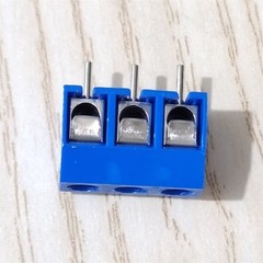 10pcs 3-Pin PCB Mount Screw Terminal Block 5mm Pitch Connector US