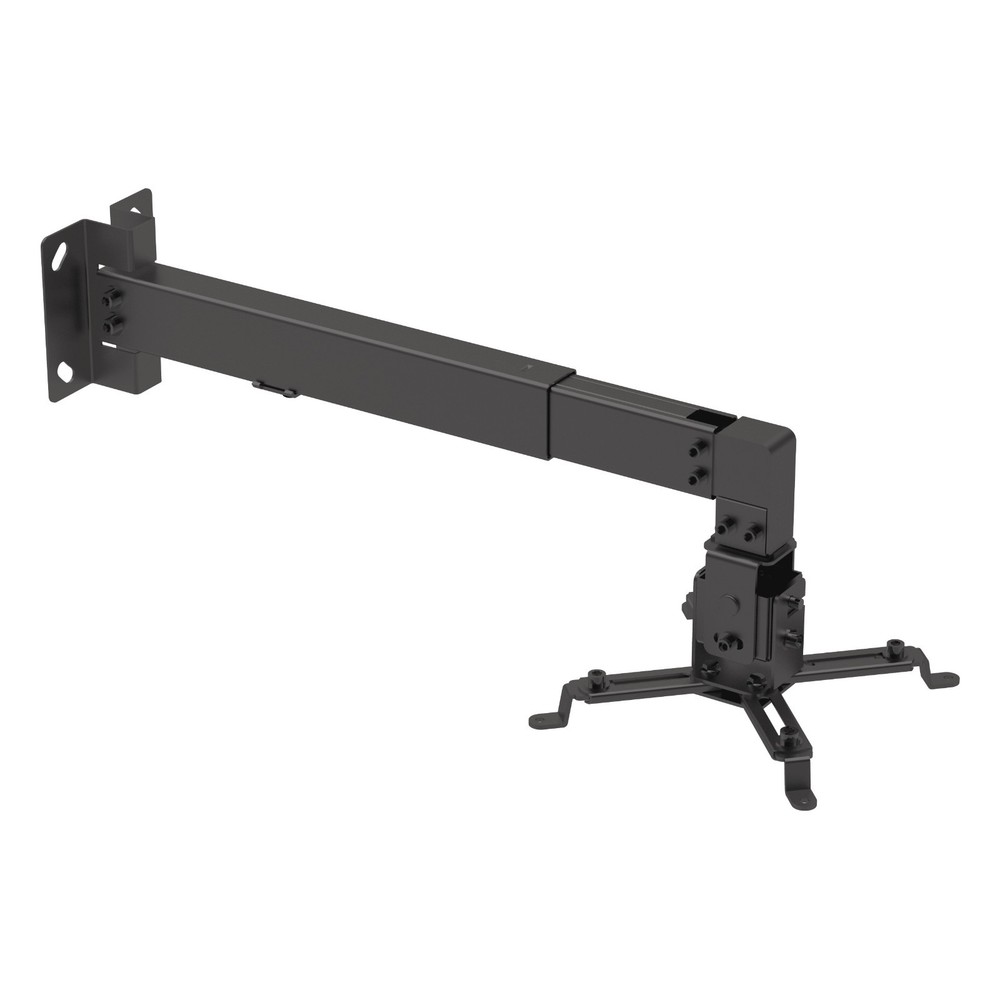 Universal Projector Ceiling or Wall Mount Bracket Tilt DLP LCD – 44 lbs – Black