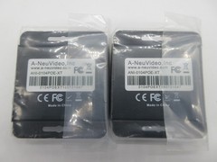 LOT OF 2 A-NeuVideo ANI-0104POE-XT HDMI POE 1080/4K30 Extender Splitter/IR
