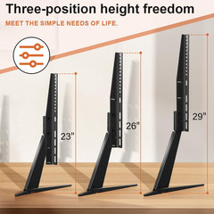 KKTONER Universal TV Stand Base TV for 27-65 Inch Flat Screen TV Metal Stand Leg