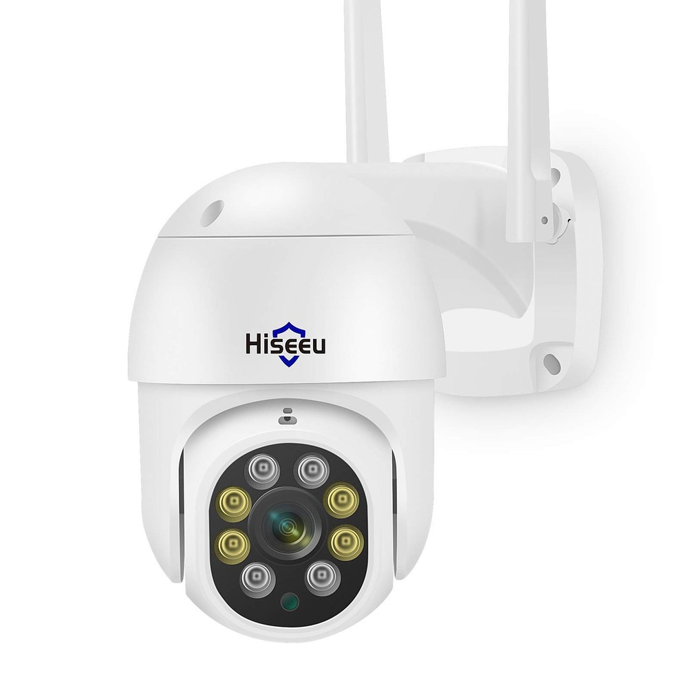 Hiseeu 3MP Security Camera Outdoor,WiFi 1 Count (Pack of 1), PTZ