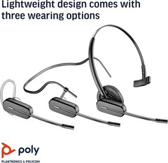 Poly (Plantronics) – CS540 Convertible Wireless Headset