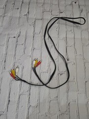 Audio Video Cable 3 RCA Male to 3 RCA Male Connector Adapter AV Wire Line 1M/3M