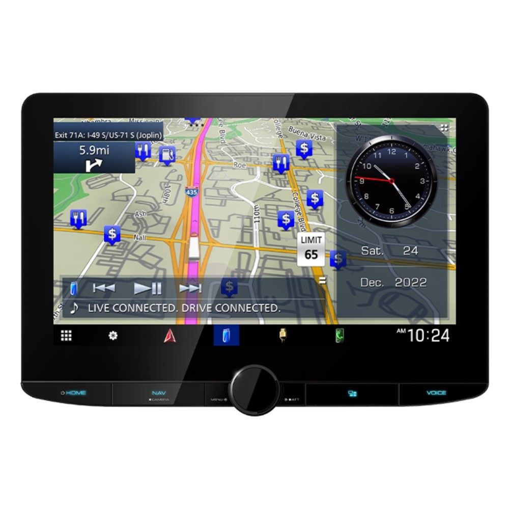 Refurbished Kenwood DNR1008RVS 10.1″ Multimedia and Android Auto & Apple CarPlay