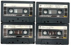 MEMOREX DB SERIES 90 TAPE LOT OF 4 VINTAGE AUDIO CASSETTES