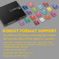 G3 2K Quad-HD Digital Media Player for USB Drives
