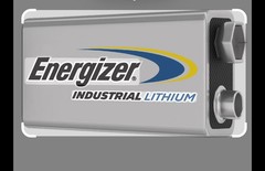6 Energizer Industrial Lithium 9V Batteries L522, 6LR61, 1604LC Exp 12/35