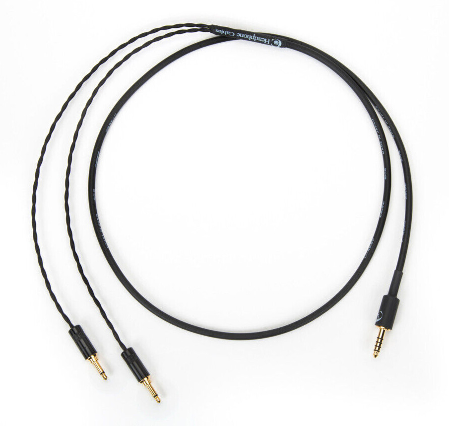 Custom Headphone Cable for Focal Clear MG, Celestee, Stellia – 4.4mm TRRRS – 4ft