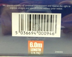 QED Qunex P-SW 6 meter Subwoofer cable
