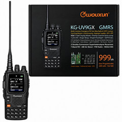 KG-UV9GX+ GMRS Two-Way Radio & Multi-Band Scanner