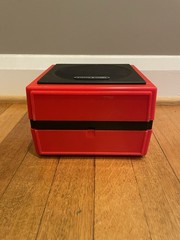 Sears Stereo 8 Track Player Solid State Red Hong Kong Vintage UNTESTED.