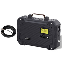 Retevis RT97L 25W GMRS Repeater Set Full Duplex Protable & Cable