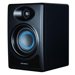 Powered Active Desktop Computer Recording DJ Monitor Speakers w Isolator Pads