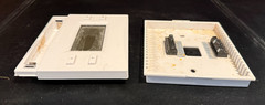 Crestron infiNET EX Thermostat No Door – CHV-TSTATEX-W-T – White Textured – 7613