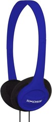 Portable On-Ear Headphone with Adjustable Headband – Blue