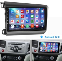 For 2012-2015 Honda Civic Android 12.0 Car Stereo Radio FM WIFI Navi GPS BT 32GB