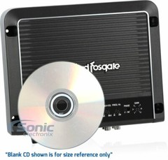 Rockford Fosgate R500X1D 500W Monoblock Amplifier w/ Free 4 Gauge Amp Kit Bundle