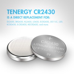 Tenergy Button Cell Lithium CR1225 CR2032 CR2025 CR2430 CR2450 CR1632 CR2016 LOT
