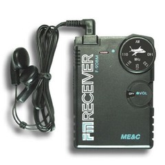 110-140MHZ Air Band Radio AM Receiver Aviation Band Receiver Black Airport