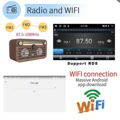 Car Stereo Radio GPS Navi Android 15 Apple Carplay For Toyota Corolla 2003-2008
