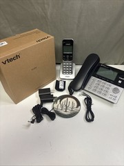VTech VG208 DECT 6.0 Corded/Cordless Phone with Answering Machine