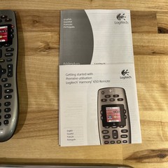 Logitech 915-000159 Harmony 650 Universal Color Screen Remote – Silver
